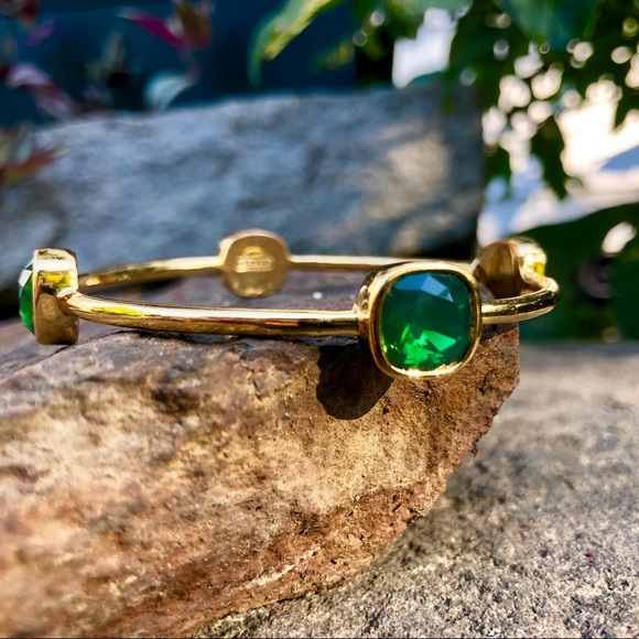 Coach Jewelry - Coach women’s bangle bracelet emerald green